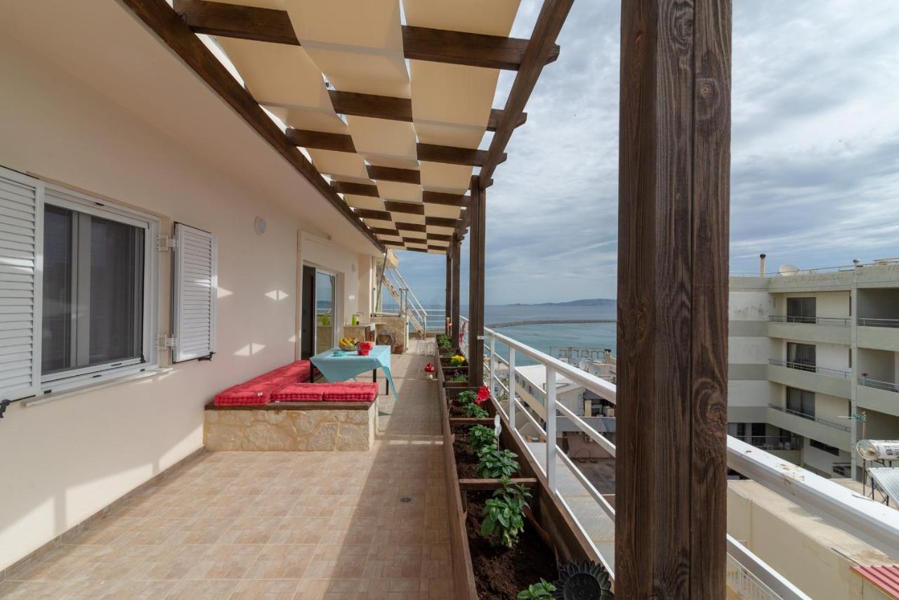 Penthouse Apartment In Downtown With Seaview Iraklio Exterior foto