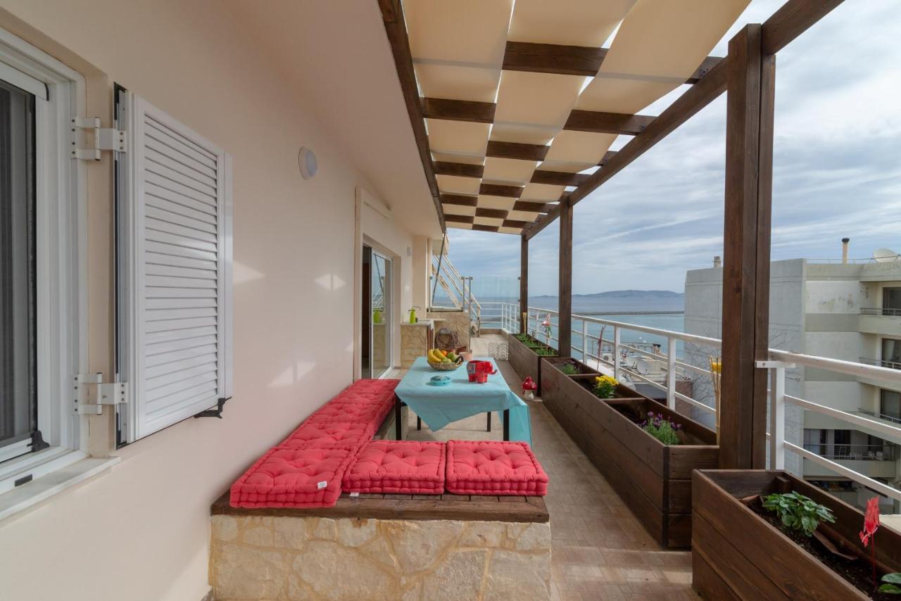 Penthouse Apartment In Downtown With Seaview Iraklio Exterior foto