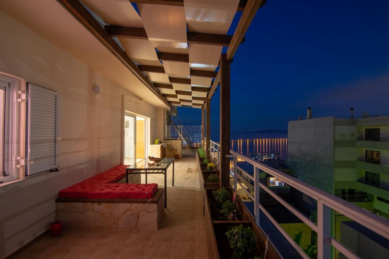 Penthouse Apartment In Downtown With Seaview Iraklio Exterior foto