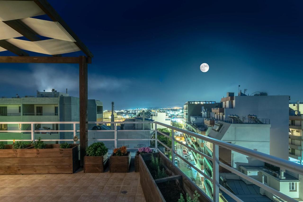 Penthouse Apartment In Downtown With Seaview Iraklio Exterior foto